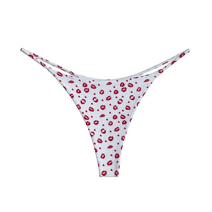 Low Waist Cotton Thong Women Panties Briefs T-back Bikini Underwear Seamless G String Sports Lingerie