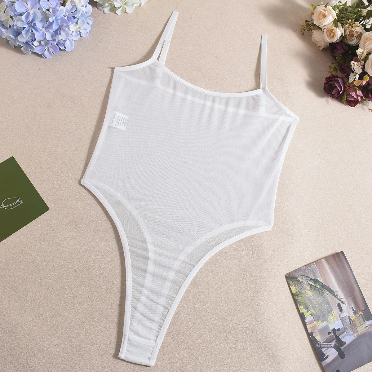 Tight-Fitting Casual Mesh Bodysuits Underwear Transparent Bodysuits The Clothing Company Sydney