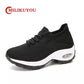 Women's Sneakers Fashion Air Platform Breathable Slip-On Walking Shoes Ladies Outdoor Tennis Shoes The Clothing Company Sydney