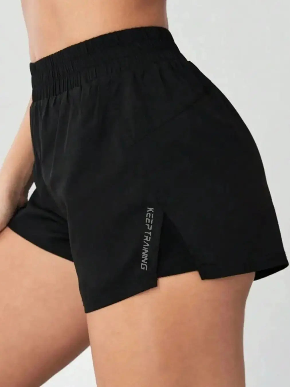 Women's Two Piece Gym Yoga Running Fitness Tennis Casual Basic Sports Shorts