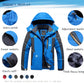 Winter Fleece Lining Parka Waterproof Men's Ski Snowboard Jackets Windproof Removable Hoodie Coats Casual Windbreaker