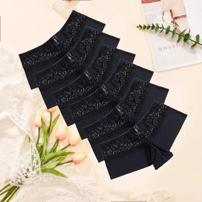 6 Pack Women's Panties Lace Boxers Seamless Female Underwear Temptation Boyshorts Boxer Lingerie Briefs The Clothing Company Sydney