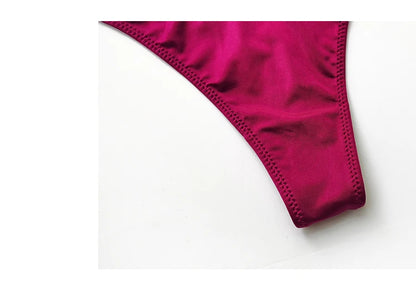 Seamless Thong Women Underwear Briefs Panties Zebra Flower Low Rise Metal Buckle G String Bikini Panty