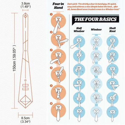 Silk Tie For Men Novelty Animal Black Stripe Necktie Pocket Square Cufflinks Set Wedding Party Outfit Set - The Clothing Company Sydney