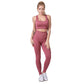 2 Piece Set Workout Gym Clothes For Women Yoga Set Solid Colour Fitness Leggings Sportswear Women's Yoga Wear Sport Bra And Pants The Clothing Company Sydney