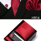 5 piece 7.5 cm Width Tie Sets Black Men's Tie Hankerchiefs Cufflinks clip Box wedding gift handmade Necktie Set The Clothing Company Sydney