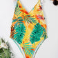 High Cut Ruffled Female Swimwear One Piece Swimsuit Women Backless Monokini Bather Bathing suit Swim Bodysuit The Clothing Company Sydney