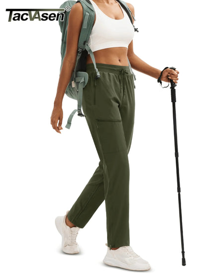 UPF50+ Quick Dry Cargo Pants Womens Outdoor Hiking 4 Pockets Sweatpant Breathable Waterproof UV Protection Trousers The Clothing Company Sydney