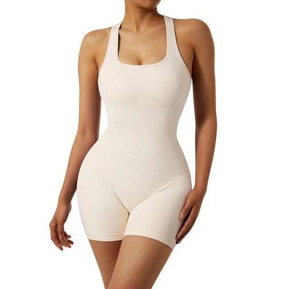 Women Yoga Shorts Sleeveless Sport Romper Bodysuits Summer Yoga Playsuits Gym Fitness Outfit Jumpsuits Activewear The Clothing Company Sydney