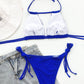 2 Piece Lace Up Bikini Swimsuit Swimwear Brazilian Bikinis Set Micro Women's Bathing Suits Swimming for Beach Wear The Clothing Company Sydney