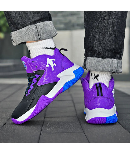 Kids Children‘s Basketball Shoes Non-slip Breathable Basketball Training Sneakers Lace-up Boys Girls Basketball Boots Athletic Shoes The Clothing Company Sydney
