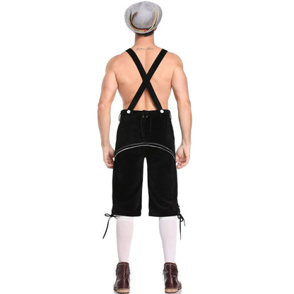 Men's Oktoberfest Overalls Clothing German Bavarian Munich Oktoberfest Costume Outfit The Clothing Company Sydney