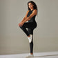 2 Piece Nylon Tracksuits Women's Yoga Set Sports Suit Sports Vest Gym Leggings Suit Seamless Workout Clothes Gymwear