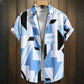 Short-sleeved shirt Floral Print Summer Beach casual men's Shirt