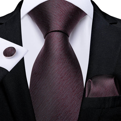 Luxury Purple Paisley Silk Tie Set for Men – 8cm Gift Set The Clothing Company Sydney