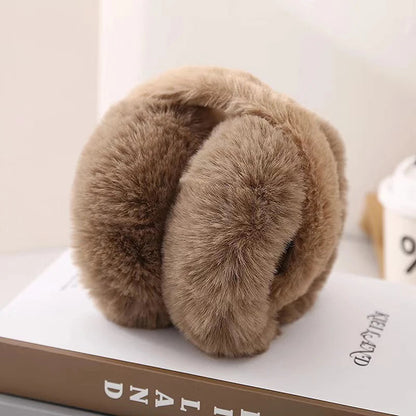 Solid Soft Plush Ear Keep Warmer Winter Earmuffs For Women Men Fashion Outdoor Earflap Protection Ear-Muffs Ear Cover The Clothing Company Sydney