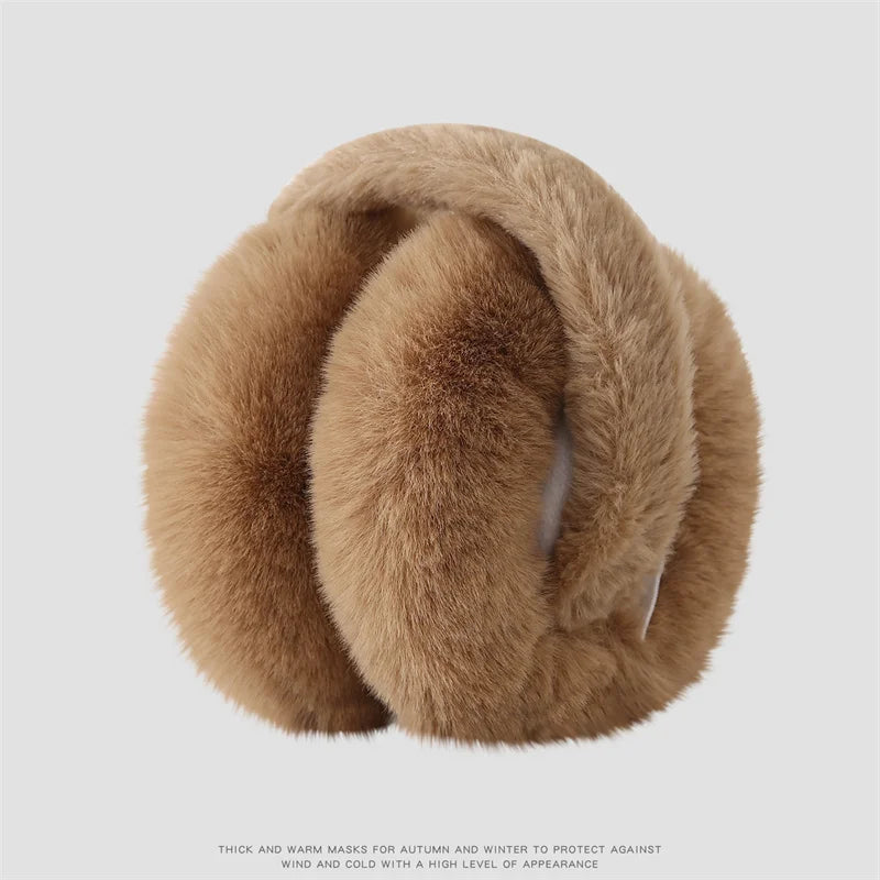 Winter Solid Soft Plush Ear Keep Warmer Earmuffs Fashion Outdoor Sports Earflap Protection Ear-Muffs Ear Cover