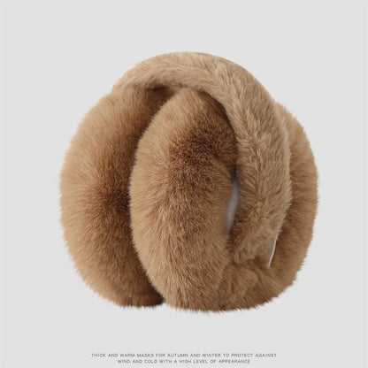 Winter Solid Soft Plush Ear Keep Warmer Earmuffs Fashion Outdoor Sports Earflap Protection Ear-Muffs Ear Cover