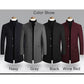 Business Casual Trench Coat Men Style Winter Coat Men's Autumn and Winter Wool Mix Coat Jacket The Clothing Company Sydney