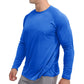 Sun Protection T-shirts Summer UPF 50+ Men's Long Sleeve Quick Dry Athlectic Sports Hiking Performance T-shirts Tee Tops The Clothing Company Sydney