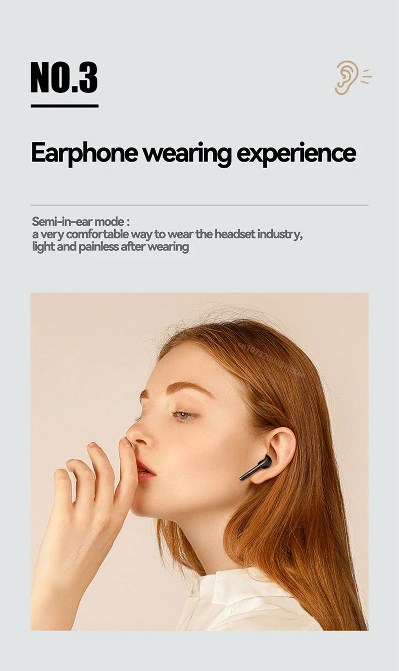 Wireless Earphones In-Ear TWS Bluetooth Music Sport Headphone HiFI Stereo Game Waterproof 5.3 Headset With Microphone The Clothing Company Sydney