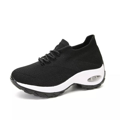 Women's Sneakers Fashion Air Platform Breathable Slip-On Walking Shoes Ladies Outdoor Tennis Shoes The Clothing Company Sydney