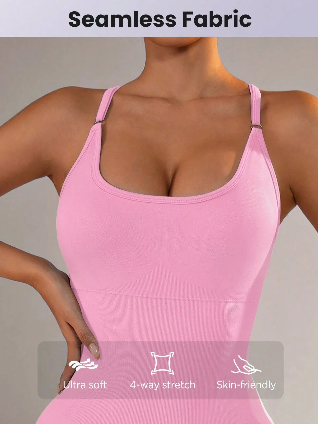 Women's Jumpsuit Short Bodycon High Elasticity Nylon Bodysuit Yoga Sports Workout Gym One Piece Criss Cross Activewear The Clothing Company Sydney