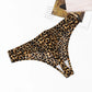 3 Pack Women's Panties Leopard Print Thongs Seamless Underwear Lingerie G-Strings T-Back