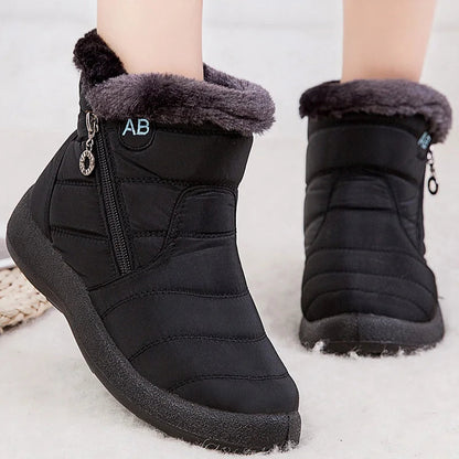 Women’s Winter Snow Boots – Warm Fur Ankle Shoes The Clothing Company Sydney
