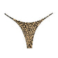 Cotton Leopard G String Women Panties Briefs Thong Low Waist T-back Bikini Underwear Seamless Lingerie