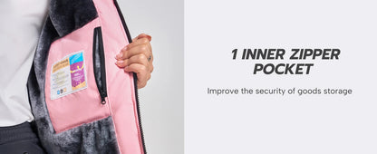 Womens Winter Thermal Warm Fleece Lined Waterproof Snow Ski Hood Coat Mountain Snowboarding Windbreaker Jacket The Clothing Company Sydney