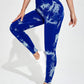 Marbling Tie-Dye Yoga Pants Sports Leggings Exercise Running Fitness High Waist Seamless Gym Leggings Women's Workout Tights The Clothing Company Sydney