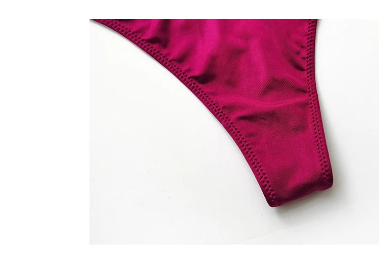 Seamless Thong Women Underwear Briefs Panties Zebra Flower Low Rise Metal Buckle G String Undies