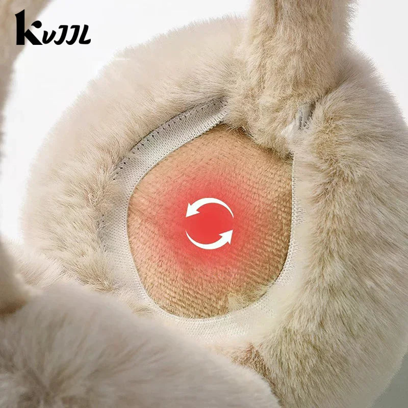 Solid Soft Plush Ear Keep Warmer Winter Earmuffs For Women Men Fashion Outdoor Earflap Protection Ear-Muffs Ear Cover The Clothing Company Sydney
