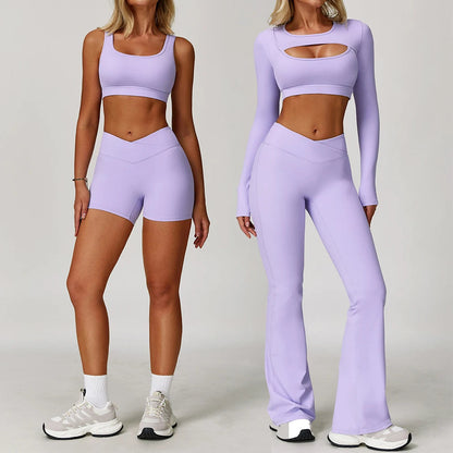2 Piece Women's Sportswear Yoga Gym Clothes Workout Outfits Yoga Suits Tracksuits Fitness Set Sports Bra Running Gym Leggings The Clothing Company Sydney
