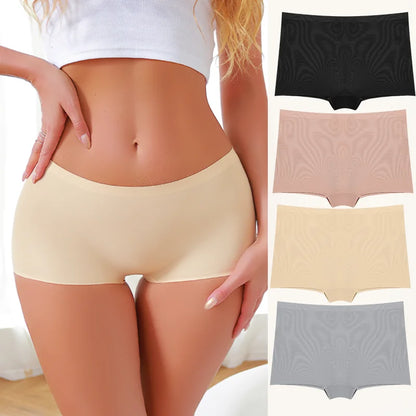 Women's Seamless Panties Sports Boxers Underwear Briefs Lingerie Intimate Underpants Boyshorts