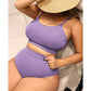 Elegant 7 Colours Bikini Plus Size Large Size Swimwear Women Swimsuit Two-piece Bikini set Bather Bathing Suit The Clothing Company Sydney