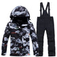 Children's Snow Suit Outfit Wear Outdoor Waterproof Windproof Warm Costume Winter Snowboarding Ski Jacket and Strap Pant Boys and Girls The Clothing Company Sydney