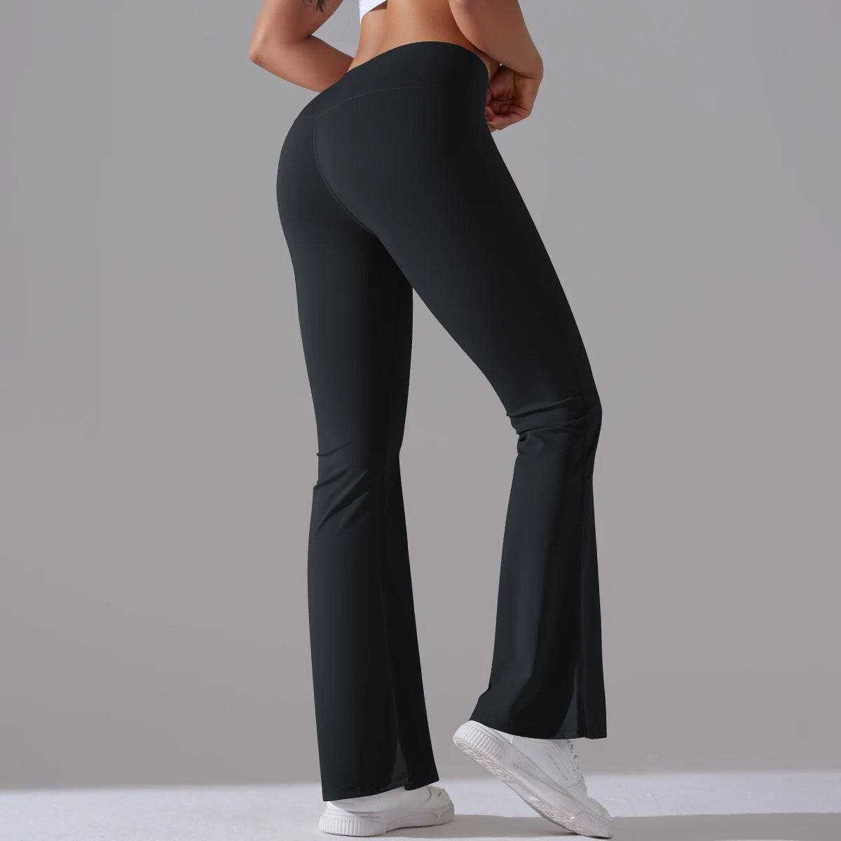 Flare Wide Legged Yoga Pants Womens Yoga Trousers High Waist Gym Fitness Pants Stretch Dance Workout Leggings The Clothing Company Sydney