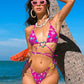 2 Piece Micro Bikinis Woman Pink Swimwear Women Swimsuit Summer String Thong Bikinis Set Bathing Suit Beachwear The Clothing Company Sydney