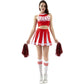 2 Piece Cheerleading costumes uniform Cosplay Halloween Set