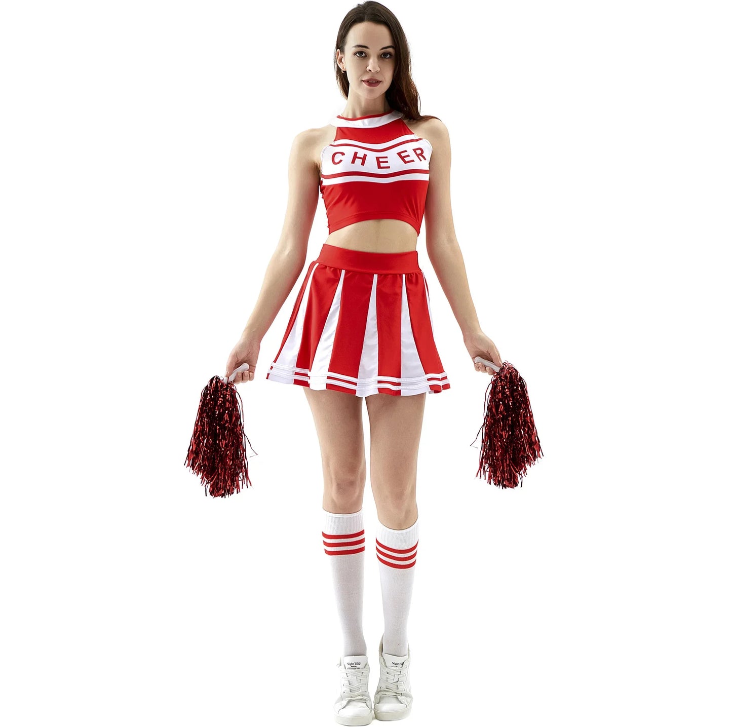 2 Piece Cheerleading costumes uniform Cosplay Halloween Set