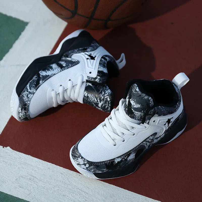 Kids Basketball Shoes Sneakers Non-slip Children Sports Boys Girls Trainer Shoes The Clothing Company Sydney