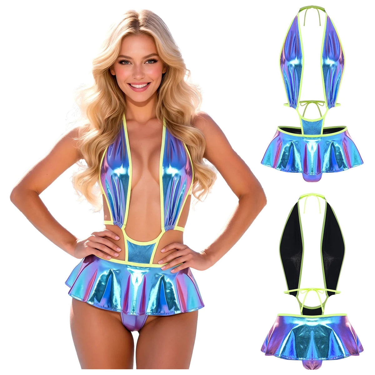 Women's One-piece Swimsuit Micro Bikini Bathing Suit Beachwear Sleeveless Bodysuit Swimwear The Clothing Company Sydney