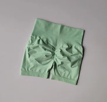 Women's Sports Shorts High Waist Running Yoga Fitness Activewear Shorts - The Clothing Company Sydney