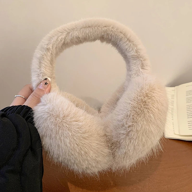 Solid Soft Plush Ear Keep Warmer Winter Earmuffs For Women Men Fashion Outdoor Earflap Protection Ear-Muffs Ear Cover The Clothing Company Sydney