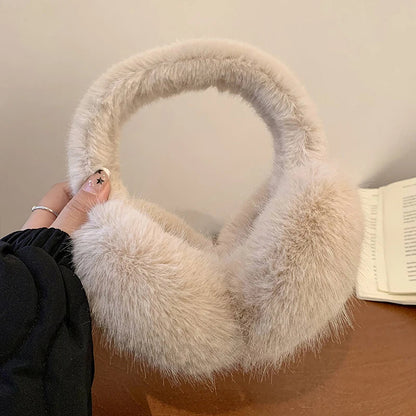 Solid Soft Plush Ear Keep Warmer Winter Earmuffs For Women Men Fashion Outdoor Earflap Protection Ear-Muffs Ear Cover The Clothing Company Sydney