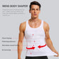 Men's Body Shaper Vest Shirt Abs Gym Workout Compression Tank Top Sleeveless Shapewear