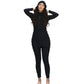 3 Piece Long Sleeve solid black Full Body  Swimwear Women's Swimsuit The Clothing Company Sydney