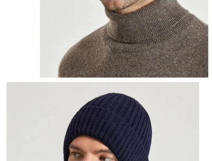 Men Women Winter Warm Plush Knitted Snow Fashion Hat Unisex Outdoor Ear Protection Caps Beanies Skulls